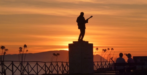 002 Lima Playa San Miguel John Lennon Statue  11th Apr 2012-001.jpg